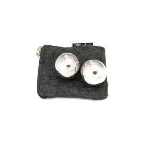 SF20251007B08X989VSY TOP CHI Steel Pocket Baoding Balls Pouch