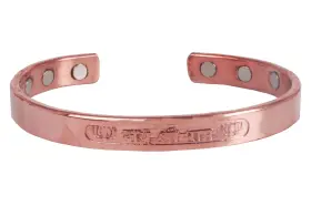 KRBRA246-01--C TOUCHSTONE Copper Bracelet Tibetan Forged High