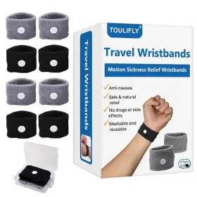 Wristban TOULIFLY Travel Wristbands Motion Sickness Relief