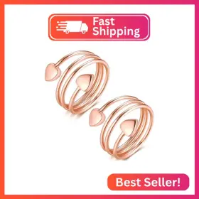 Vicmag Usk0815004 Copper Magnetic Ring For Women Ladies Fingers Thumb 99.9% Solid Pure
