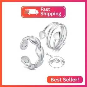 USL230225001 VICMAG Copper Magnetic Ring Women Ladies Fingers
