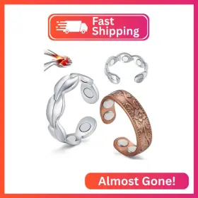 USL230225005 VICMAG Copper Magnetic Ring Women Ladies Fingers