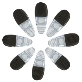 VIP-SILVERMAG-8PC-CLEAR VIP HOME ESSENTIALS Clips Neodymium
