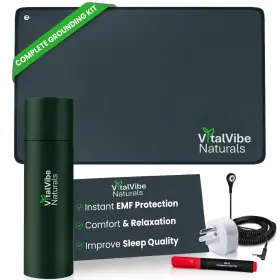 198715376708 VITALVIBE NATURALS Grounding Mat Feet Therapy