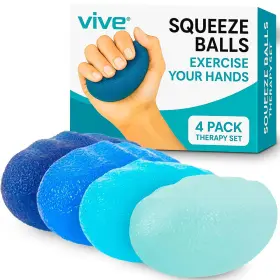 RHB2048 VIVE Squeeze Balls Therapy Set Pack Grip Strengthene