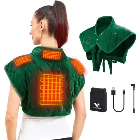 1174170 VOFUOTI Heating Pad Neck Shoulders Cordless Wit