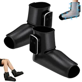 Jiao WBHLDM Air Compression Ankle Massager Heat Pain Relief