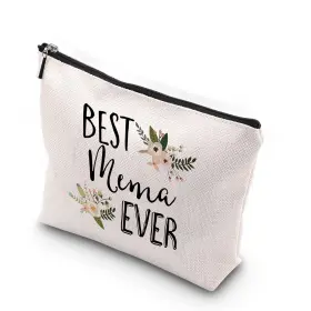 749166529108 WCGXKO Mema Ever Grandma Zipper Makeup Bags