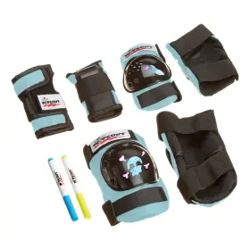 WP4113 WIPEOUT Erase Kids Pad Set Knee Elbow Wristguards