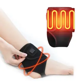 WLHOT094 WOOLALA Electric Heated Ankle Wrap Therapy Heat Usb