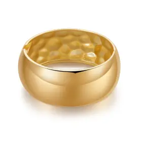 YM6220 YBMYCM Chunky Cuff Bangle Bracelets Women Hammered