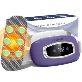 S-HP-04 YEAMON Nature Jade Electric Heating Pad Menstrual Bat