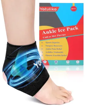 Ytankleice YETULIKE Ankle Pack Wrap Swelling Pain Relief Spr