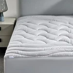 Cooling Mattress Topper Twin Xl For College Dorm, Premium Zoned Quilted Mattr.... Fixed Price $81.88.