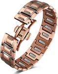 Copper Magnetic Therapy Bracelet For Men With 5x Strength Magnets,99.99% Pure Co. Fixed Price $43.05.