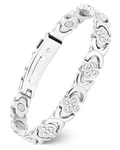 Feraco Women Pure Copper Magnetic Bracelet - Ultra Strength 38 Zirconia. Fixed Price $41.98.
