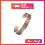 Feraco Copper Magnetic Bracelets For Men Women With 18x Ultra Strength Magnets,. Fixed Price $19.68.