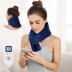 Jobyna Heated Neck Wrap Pain Relief Electric Heating Pad 29x8 Navy. Fixed Price $68.26.