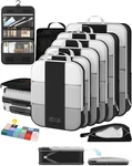 10 Set Compression Packing Cubes For Travel Essentials,compressible Expandabl.... Fixed Price $41.17.