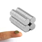 Thin Magnet 10x1mm Permanent Disc Magnetic Round Magnets 100 Pcs. Fixed Price $15.99.