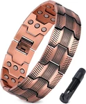 Jecanori Copper Magnetic Bracelet For Men - 3x Strength & Tool. Fixed Price $60.90.