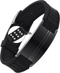 Feraco Ultra Strength Magnetic Bracelets For Men Women, Silicone Sports Wristban. Fixed Price $40.48.