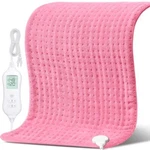 Nowwish Heating Pad For Back Pain & Cramps Relief, Assorted Colors , Sizes. Fixed Price $50.39.