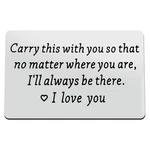 Vadaka Engraved Wallet Inserts Card Anniversary Gifts For Men Carry This.... Fixed Price $18.40.