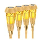 Solar Outdoor Lights Torches With Flickering Flame For Garden Dec... Fas. Fixed Price $108.99.