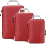 3 Set Compression Packing Cubes With Handle Travel Essential For Suitcases Ny.... Fixed Price $20.73.