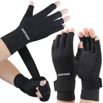2 Pairs Copper Arthritis Compression Gloves Women Men For Small-medium, Black. Fixed Price $30.29.