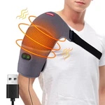 Comfheat Shoulder Heating Pad Massager For Rotator Cuff Upper Arm Pain Grey. Fixed Price $49.12.
