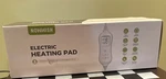 Nowwish Electric Heating Pad, Extra Large- 12"x24", Washable, Black. Fixed Price $15.99.