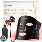 Foloke Led Light Therapy Mask Skin Care Mask, Red 630 5nm And. Fixed Price $139.99.
