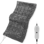 Electric Heating Pad Weighted For Back Pain Cramps Relief 17" 33" 4.9lb Jaquetea. Fixed Price $48.48.