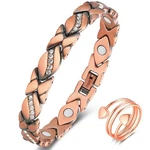 Cigmag Copper Bracelets For Women Ultra Magnets Magnetic 8.07 Inches, Crystal. Fixed Price $23.23.