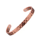 Magenergy Copper Bracelet For Men And Women, Magnetic Hammered Pure Ba.... Fixed Price $15.35.