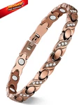 Feraco Pure Copper Bracelets For Women, Ultra Strength 8.66 Inches,. Fixed Price $30.65.