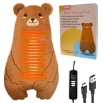 Kivdes Electric Heating Pad For Period Cramps Pain Relief Menstrual M, Brown. Fixed Price $27.84.