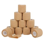 "12 Pack Self-adherent Cohesive Wrap Bandages 2""x5yds Elastic Sports First Aid". Fixed Price $12.96.