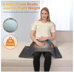 Dowin Massaging Heating Pad For Back And Arm Shoulder Pain Relief, Grey. Fixed Price $35.00.