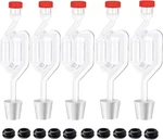 Zazolyne 5ct. S - Shape Airlock With # 6 Stopper 5pcs & Grommets 10pcs,bubble Fe. Fixed Price $14.70.