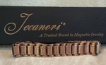 Jecanori Copper Magnetic Therapy Bracelet Adjustable Wrist Pain Relief Unisex. Fixed Price $15.00.