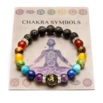 Chakra Bracelet For Women. Healing Crystals Anxiety Relief And Aromatherapy. Fixed Price $21.75.