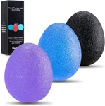 Squeeze Balls - 3 Pieces Silicone Therapy For Stress Relief, Grip Strength. Fixed Price $14.33.