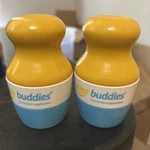 Lot Of 2 Solar Buddies Refillable Sunscreen Applicator Roll-on New Free Ship. Fixed Price $19.99.