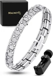 Magnetrx Women's Ultra Strength Magnetic Bracelet Titanium (silver). Fixed Price $49.95.