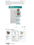 Unmera Acupressure Mat And Pillow Set,natural Eco Linen Coconut Fiber Fil. Fixed Price $59.00.