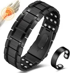 3x Copper Bracelet For Men Triple Ultra Strength Magnets Pure Magnetic Br. Fixed Price $47.00.