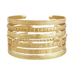 Bangle Bracelets Set For Women, Multi Layer Stackable Cuff Bracelets, Boho Op.... Fixed Price $13.01.